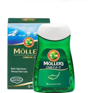 Möller's Omega-3 30 Kapsül