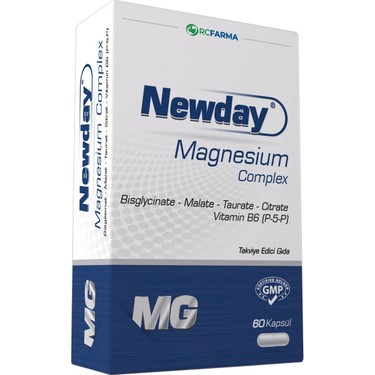 Newday Magnezyum Complex 60 Kapsül