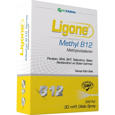 Ligone Methyl B12 Dilaltı Sprey 30 ml