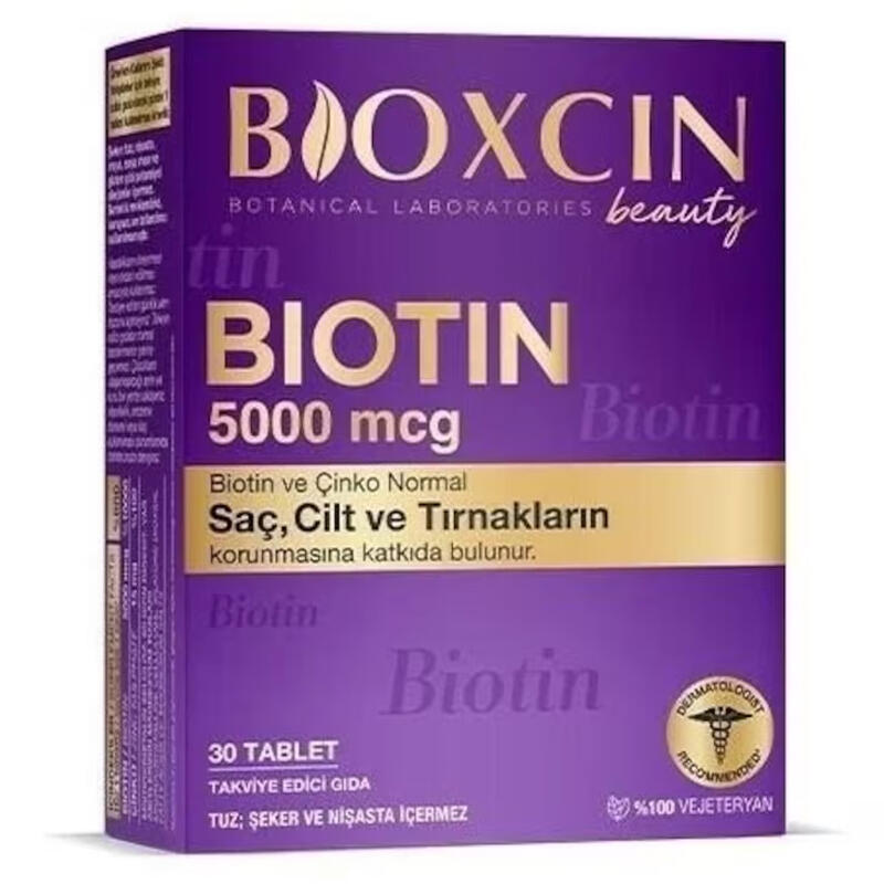 Bioxcin Biotin 5000 mcg 30 Tablet